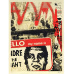 Hello My Name Is... Artist's Proof Screen Print (18 x 24)