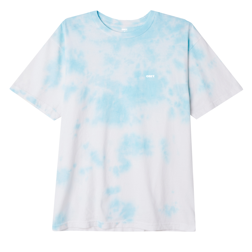 OBEY BOLD ORGANIC SOFT CLOUDY TIE DYE T-SHIRT | Obey Clothing UK