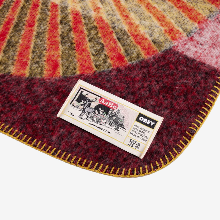 Aabe X OBEY Peace Dove Blanket - Image 2
