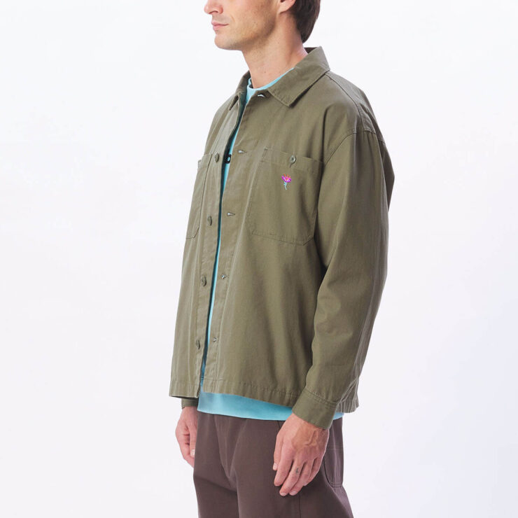 Contrast Shirt Jacket - Image 4