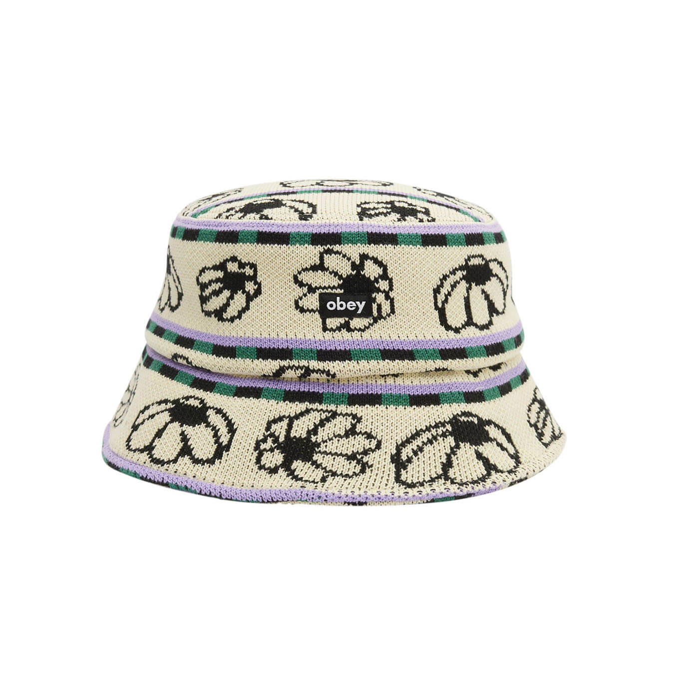 Obey floral cheap bucket hat