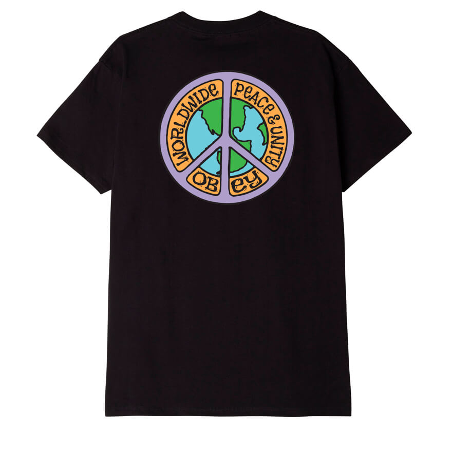 Obey Peace & Unity Classic T-Shirt - Obey Clothing UK