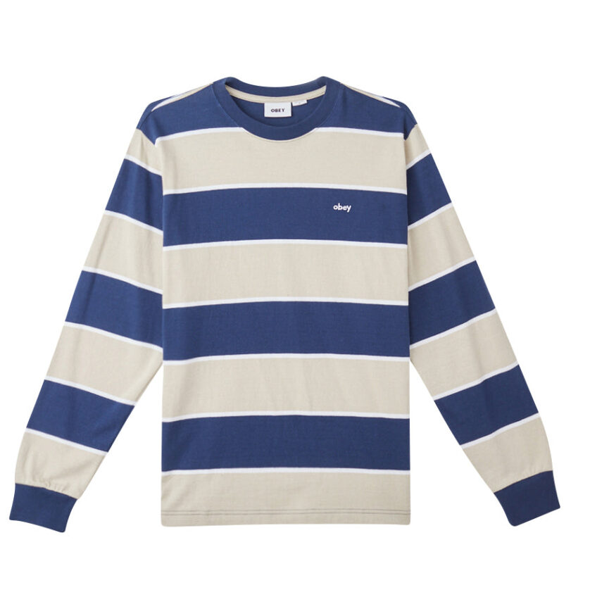 Bryon Stripe Long Sleeve Stripe T-Shirt