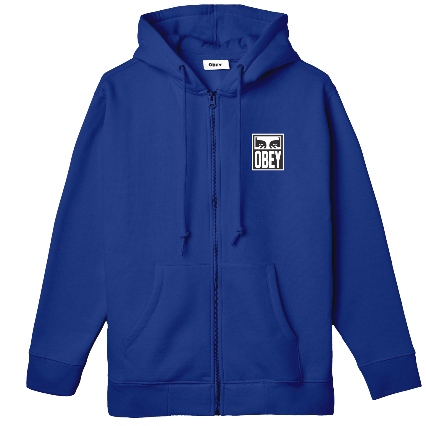 Obey on sale blue hoodie