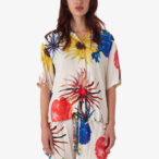 Obey Multi Flowers Shirt