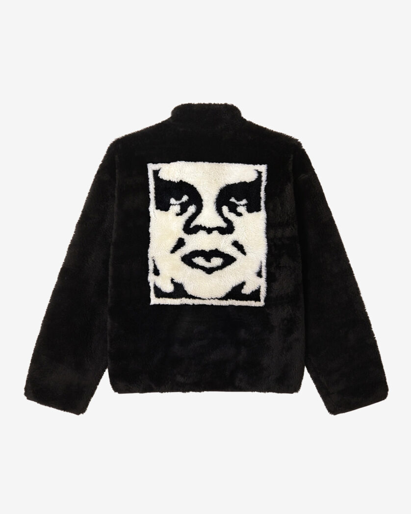 ICON FACE SHERPA JACKET