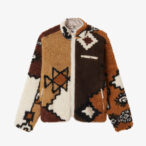 MOROCCAN RUG SHERPA JACKET