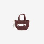 Obey Mini Pigment Totebag Keychain