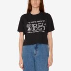 MYSTIC POWERS OF OBEY WEEKEND CROP T-SHIRT