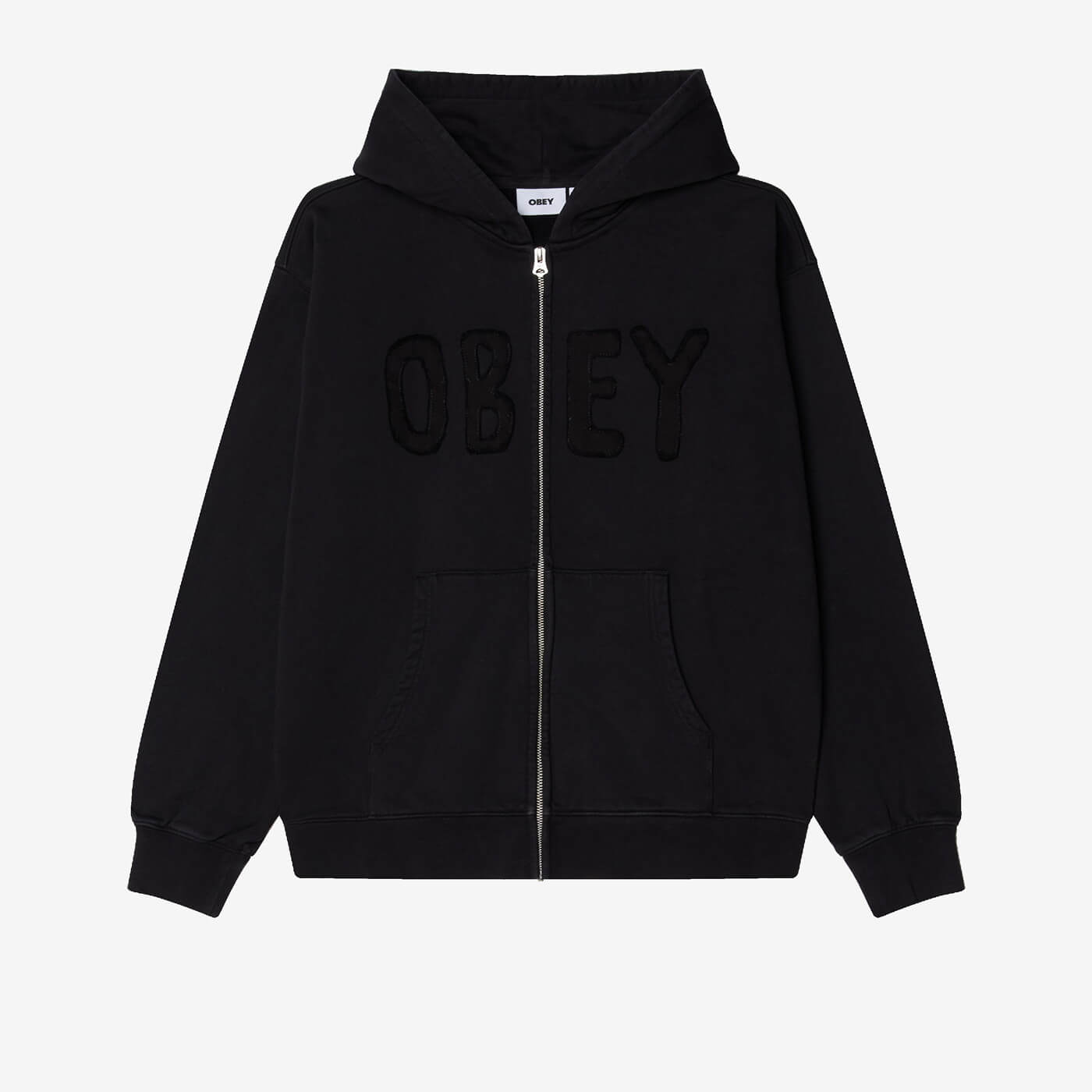 HYBRID FADED ZIP HOOD