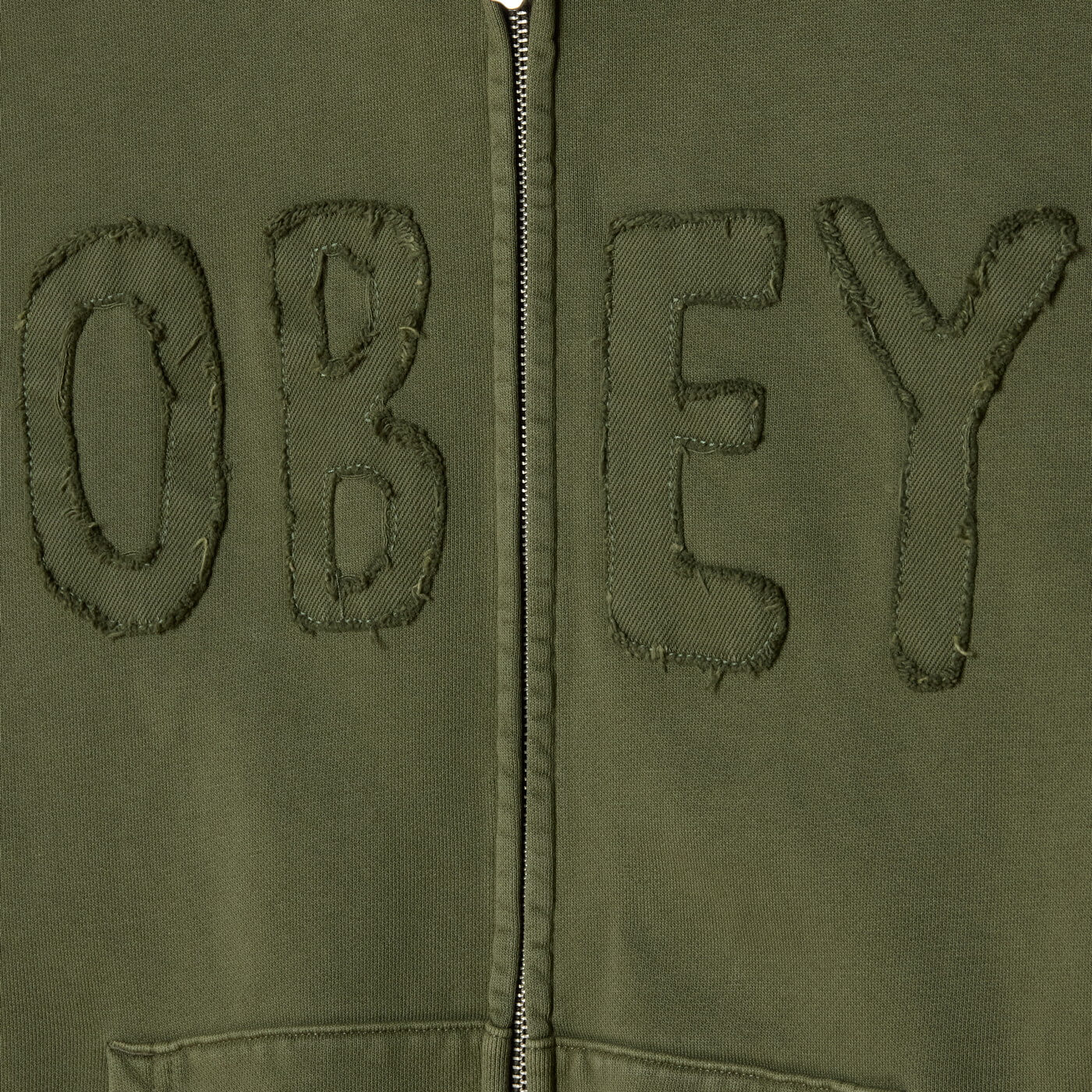 HYBRID FADED ZIP HOOD - Image 3