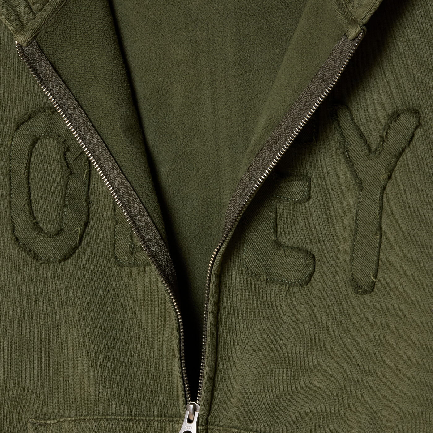 HYBRID FADED ZIP HOOD - Image 4