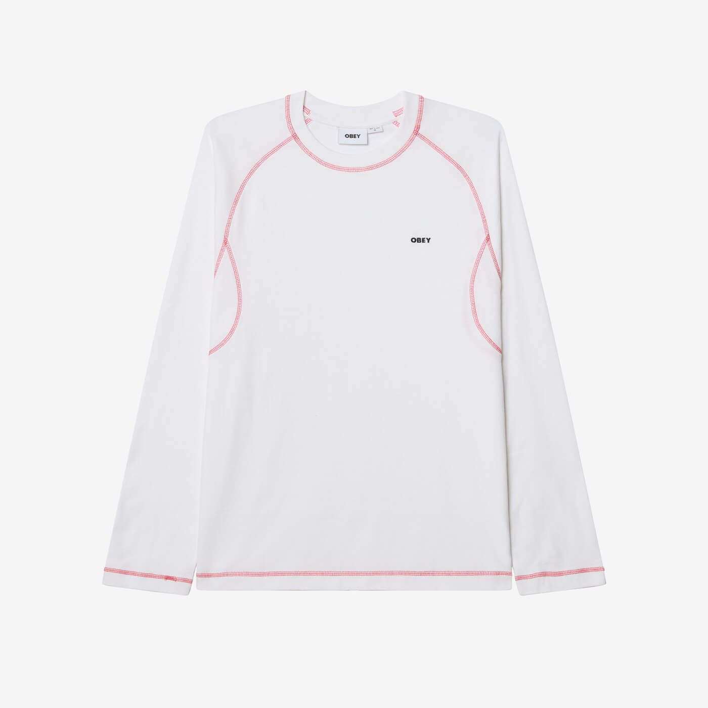 AARON CONTRAST STITCH LS