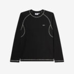 AARON CONTRAST STITCH LS