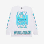 OBEY CORE VINTAGE LONG SLEEVE T