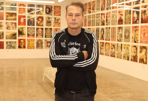 Shepard fairey: out of print