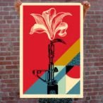 AR-15 Lotus Signed Offset Print (24 x 36)