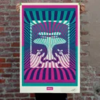 OP Art Icon Signed Offset Print (24 x 36)