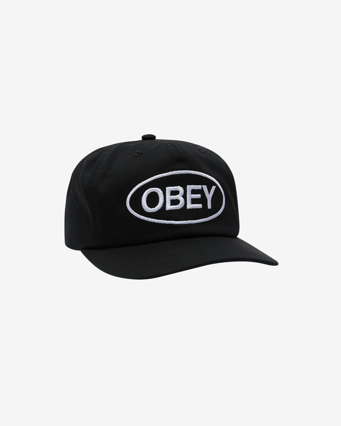OBEY Oval 6 Panel Strapback