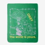 Aabe X OBEY The World Is Yours Blanket