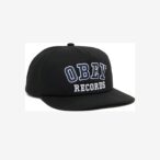 Obey Records 5 Panel Snapback