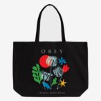Obey Flowers Papers Scissors Tote