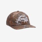 OBEY DUSTER 6 PANEL VELCRO BK