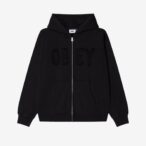 HYBRID FADED ZIP HOOD