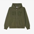 HYBRID FADED ZIP HOOD
