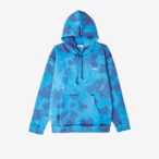 SUSTAINABLE TIE DYE HOODED SWEATSHIRT