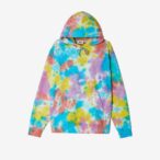 MINI BOLD RECYCLED TIE DYE HOOD