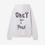 OBEY POSSE EXTRA HEAVY PULLOVER HOOD