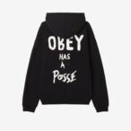 OBEY POSSE EXTRA HEAVY PULLOVER HOOD