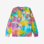 MINI BOLD RECYCLED TIE DYE CREW