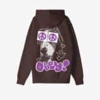 Obey Peace Eyes Box Fit Heavyweight Terry Hood