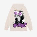Obey Peace Eyes Box Fit Heavyweight Terry Hood