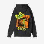 Obey You Have To Have A Dream Box Fit Heavyweight Terry Hood