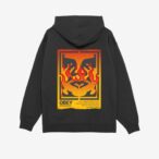 OBEY ICON STENCIL FLAME