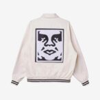 Obey Icon Face Varsity Jacket