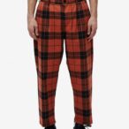 Fubar Pleated Plaid Pant