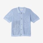 Tear Drop Open Knit Shirt