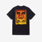 OBEY ICON STENCIL FLAME