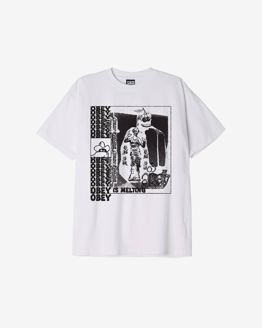 Obey Is Melting Heavyweight T-Shirt