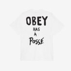 OBEY HAS A POSSE HEAVYWEIGHT T-SHIRT