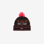INTARSIA SWAN BEANIE