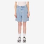 ELI II DENIM PLEATED SHORT