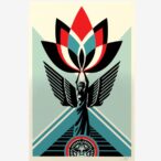 Lotus Angel Signed Offset Print (24 x 36)