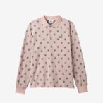 Pest Jaquard Long Sleeve Polo