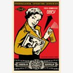 Stay Up Girl Signed Offset Print (24 x 36)