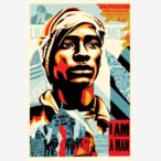 Voting Rights Are Human Rights Signed Offset Print (24 x 36)